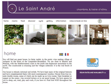 Tablet Screenshot of le-saint-andre.com